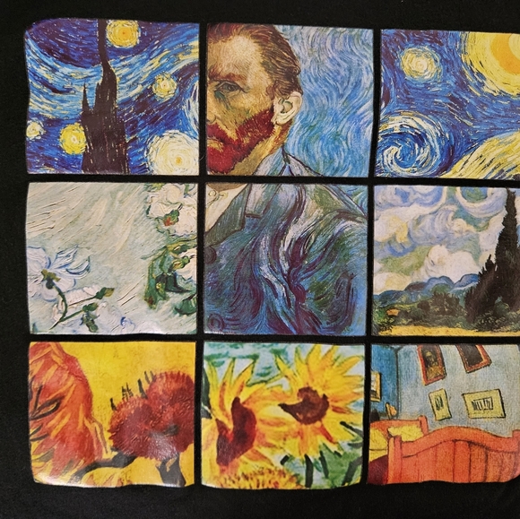 SHEIN LUNE Plus Oil Painting Print Tee - Picture 4 of 6